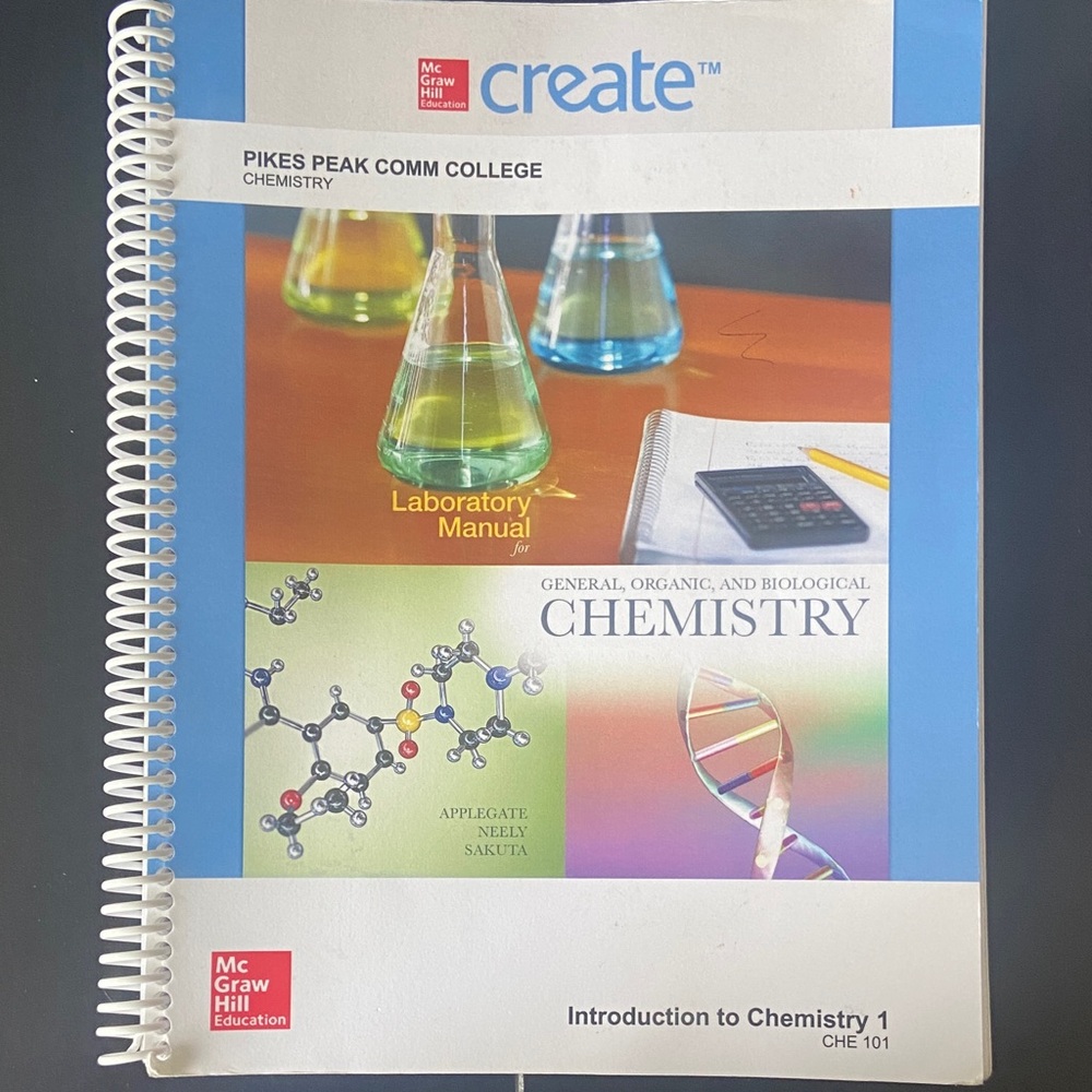 McGraw Hill Chemistry Laboratory Manual/ General,Organic, and Biological